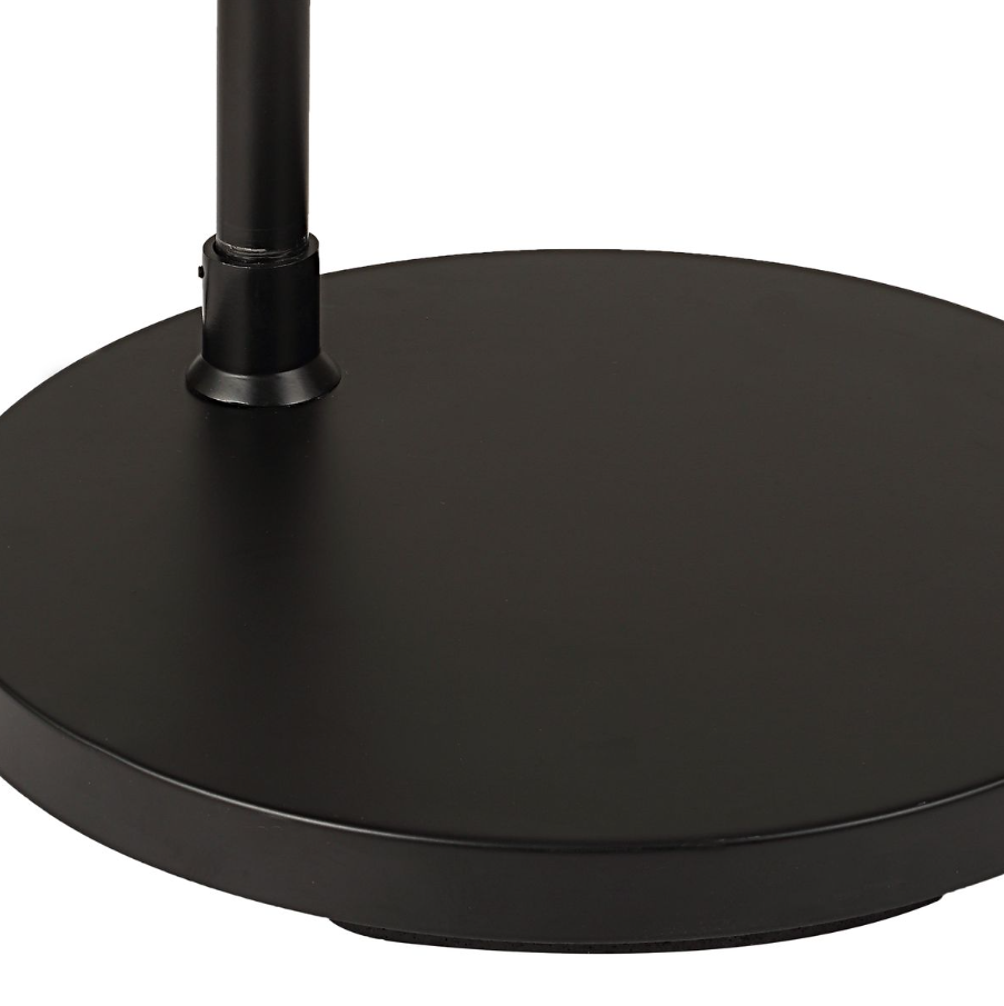 Curved Arc Floor Lamp, Black