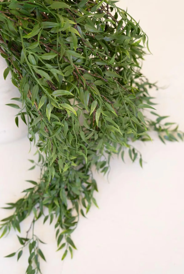 Artificial Green Leaves Spray