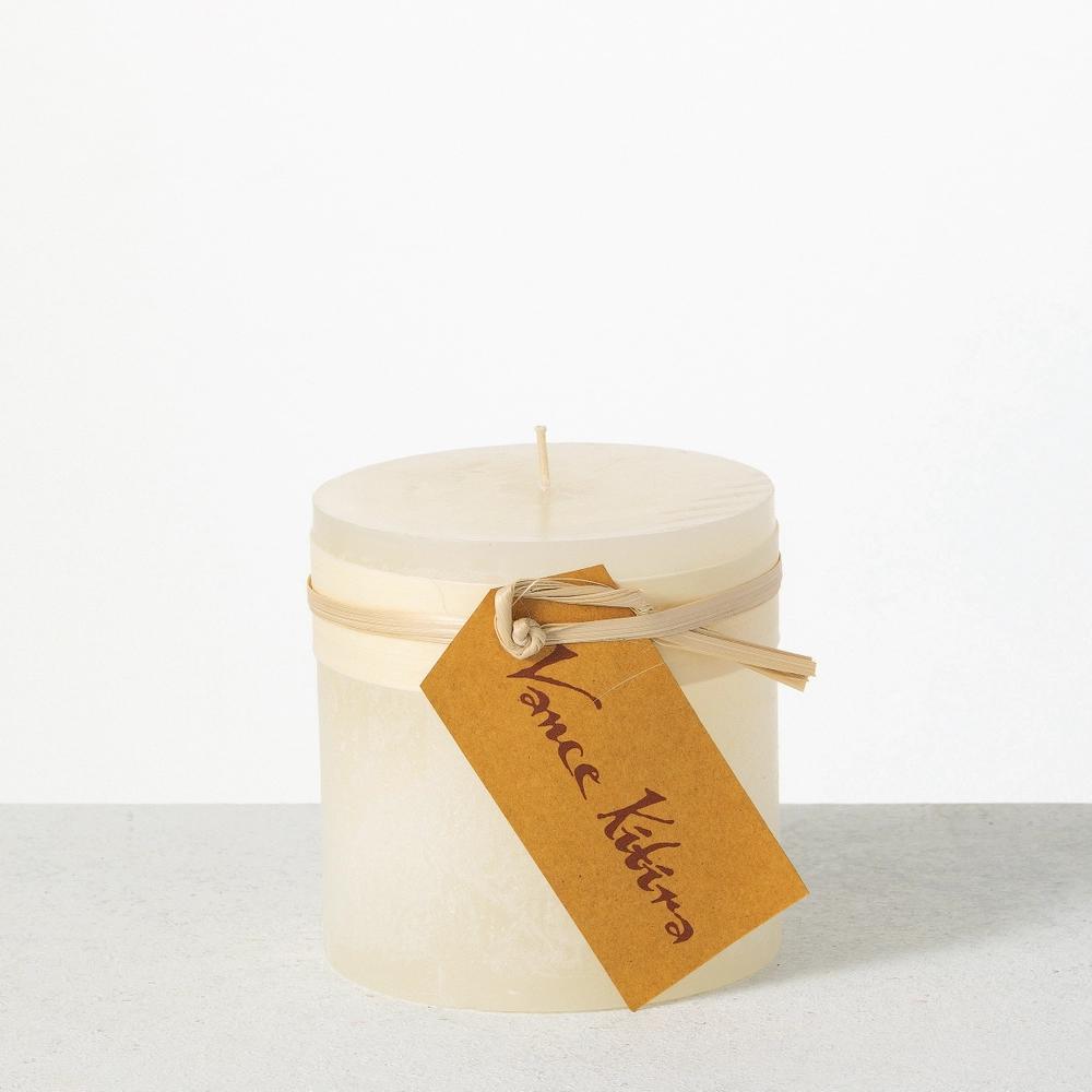 Vance Kitira Timber Candles, Melon White