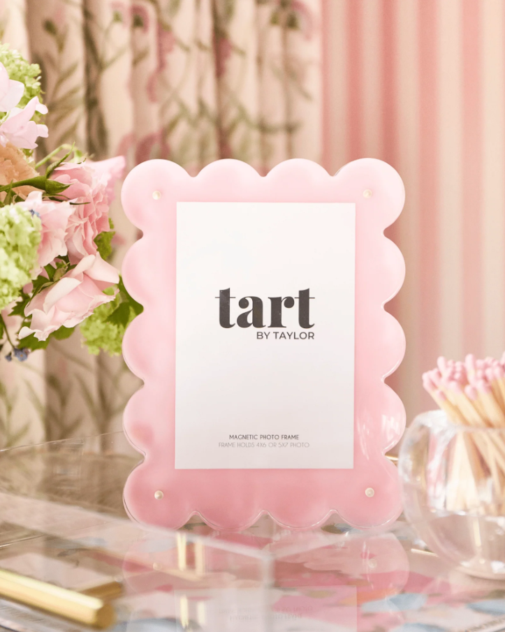Acrylic Frame, Light Pink - 13 Hub Lane   |  Acrylic Frames