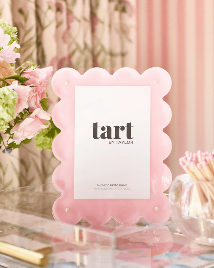 Acrylic Frame, Light Pink - 13 Hub Lane   |  Acrylic Frames
