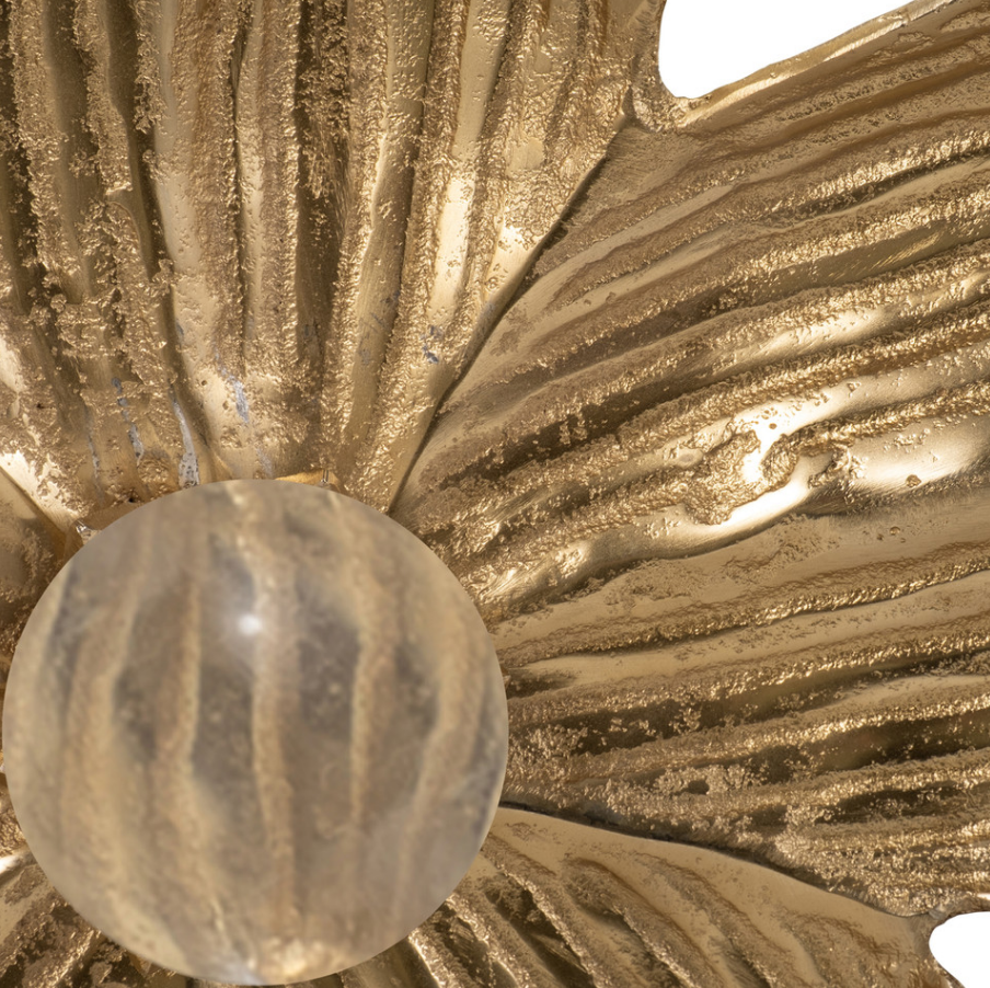 Rommie Gold Wall Flower - 13 Hub Lane   |  Wall Flowers