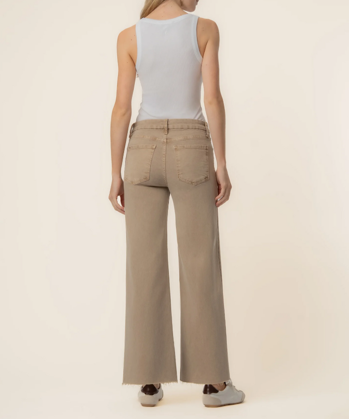 Kut From the Kloth Meg High Rise Wide Leg, Chai