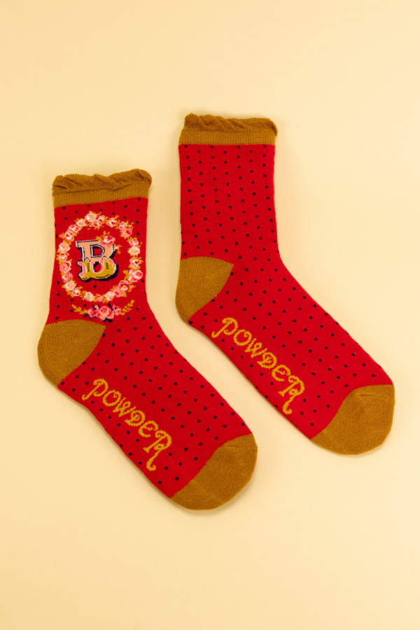 'B' Alphabet Socks