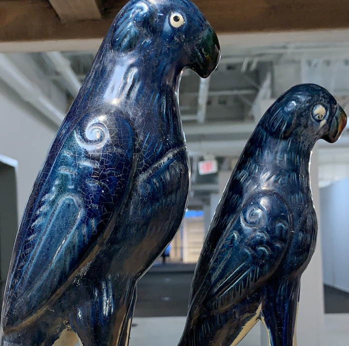 Blue Glazed Parrot - 13 Hub Lane   |  