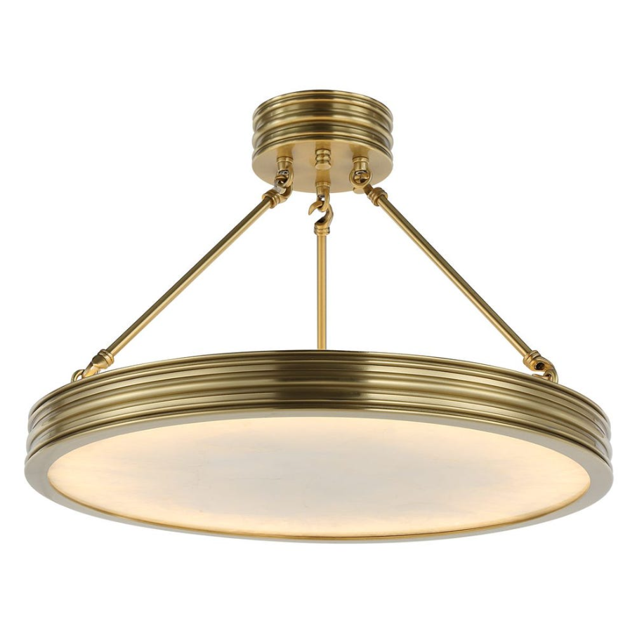 Newport LED Semi-Flush Mount - 13 Hub Lane   |  Semi-Flush Mounts