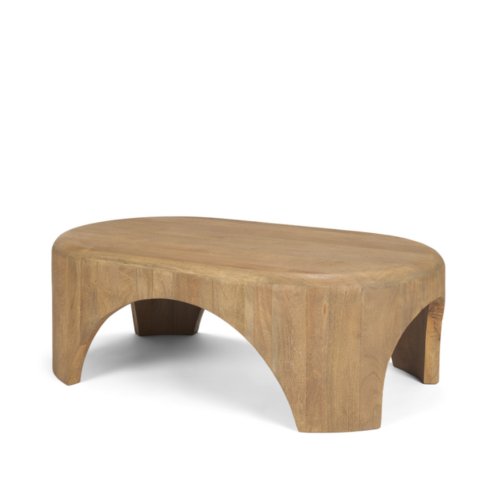 Shima Oval Coffee Table - 13 Hub Lane   |  Coffee Tables