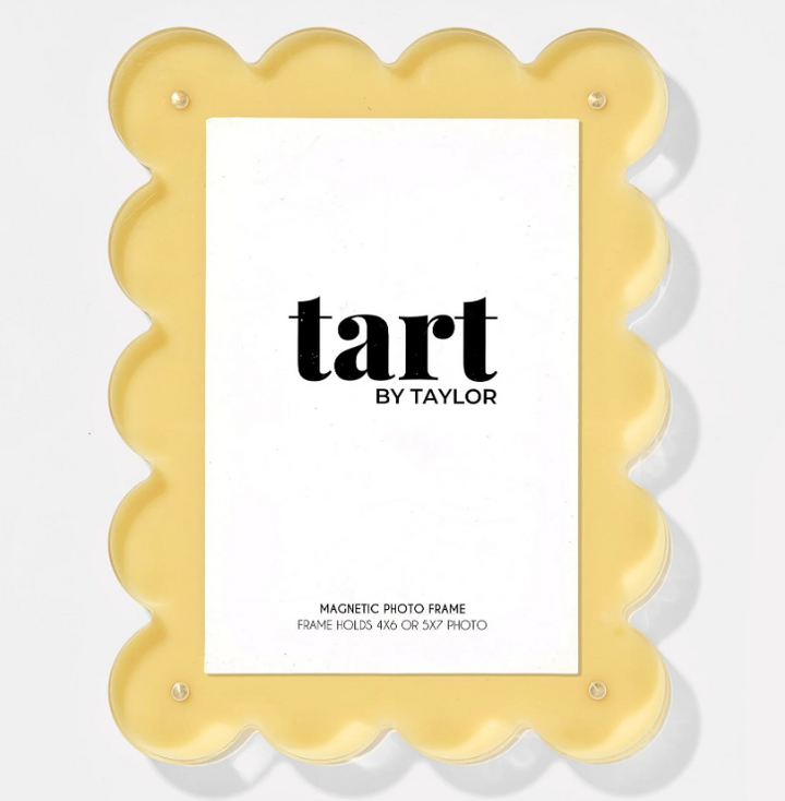 Acrylic Frame, Butter Yellow - 13 Hub Lane   |  Acrylic Frames