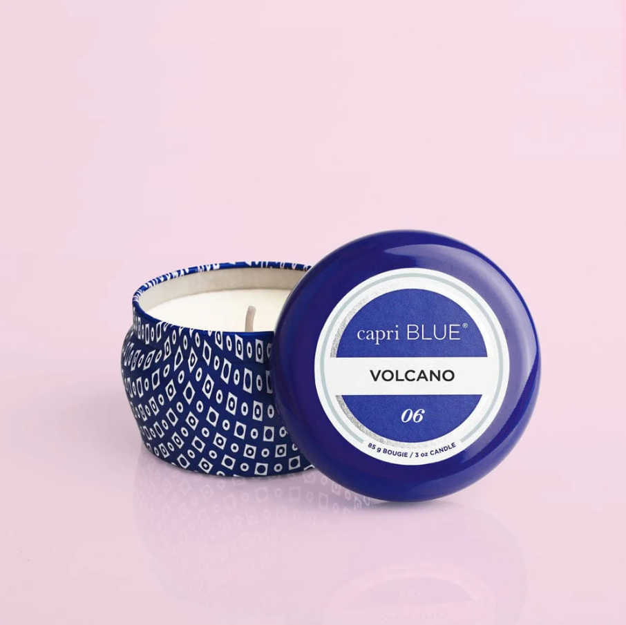 Volcano Blue Mini Tin - 13 Hub Lane   |  Volcano