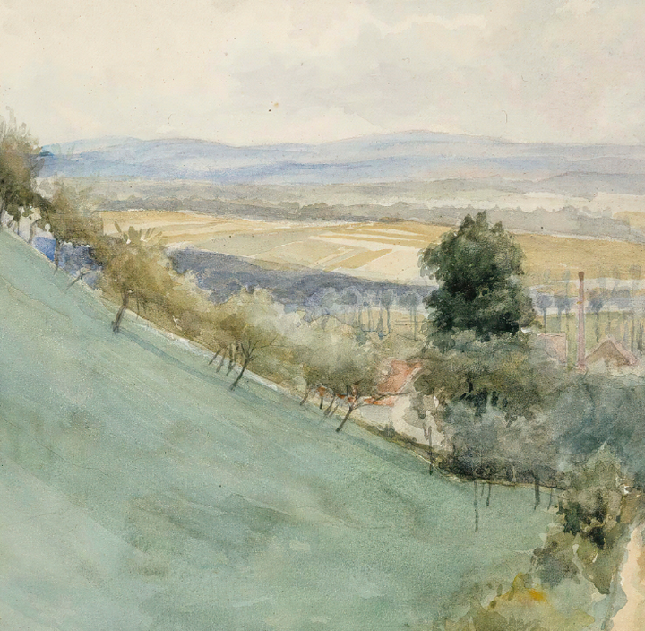 Hillside from Montbéliard