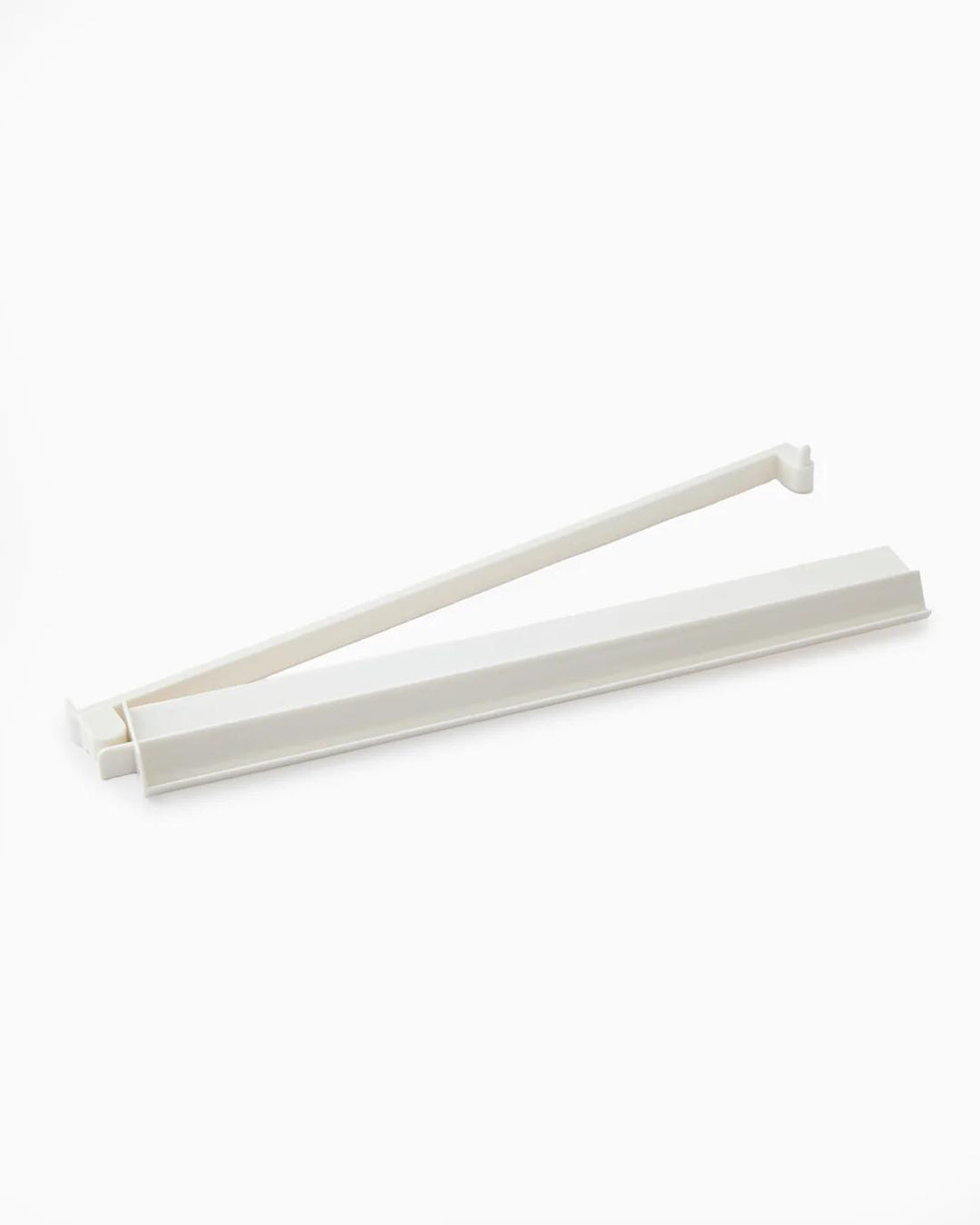 Acrylic Rack & Pusher Set, White