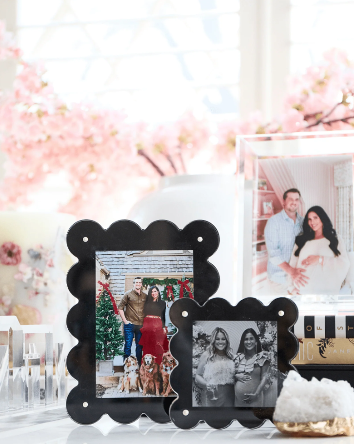 Mini Acrylic Frame, Black - 13 Hub Lane   |  Acrylic Frames