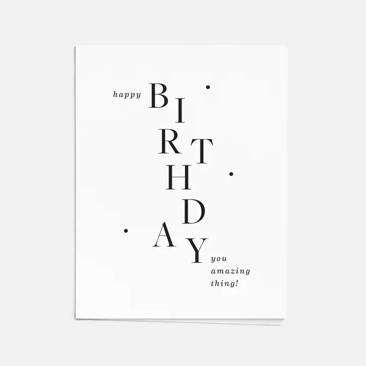 Amazing Thing Birthday