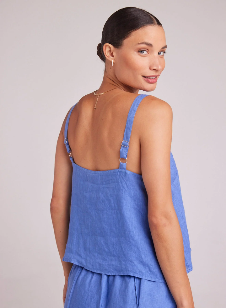 Bella Dahl Button Front Cami Bahia Blue - 13 Hub Lane   |  