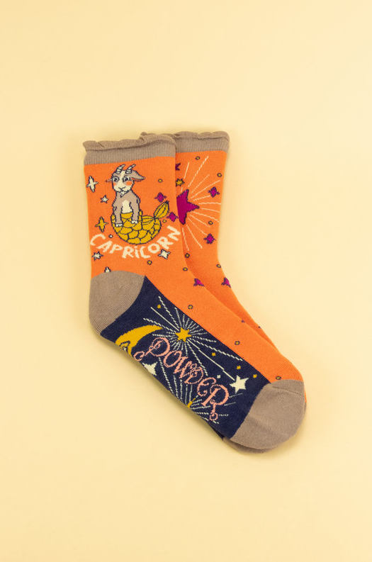 Capricorn Zodiac Socks