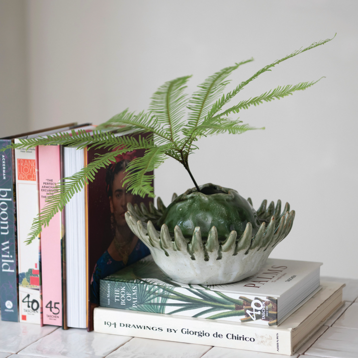 Stoneware Sculptural Vase