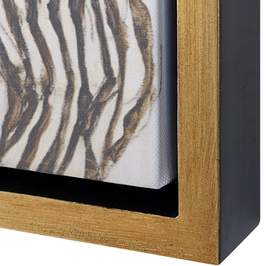 Edith w/ Striped Dress, Sitting, 1915 Framed Canvas - 13 Hub Lane   |  Small Wall Art