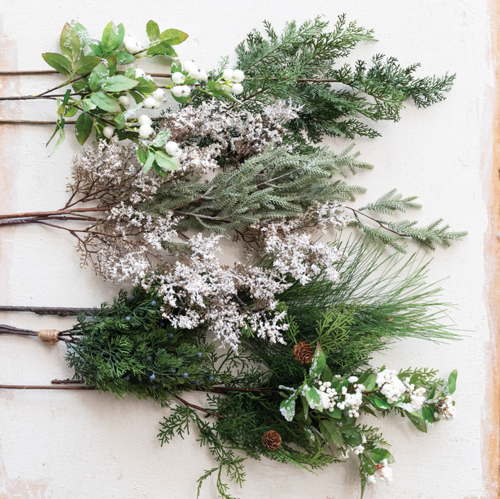Snowy Juniper Branch