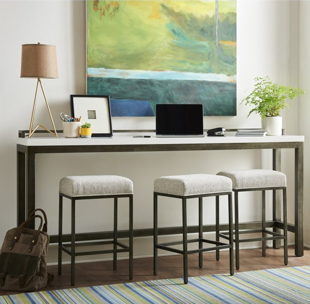 Mitchell Console Stool - 13 Hub Lane   |  Bar Stools