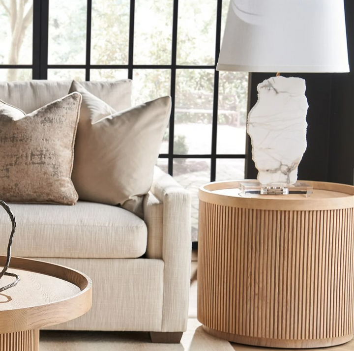 Lumi 24" Round Side Table