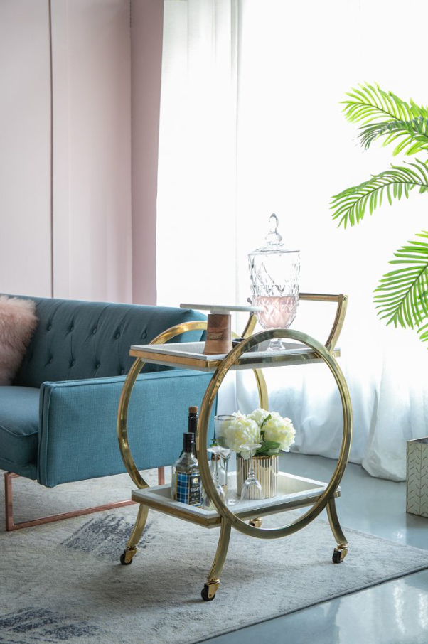 Quentin Bar Cart - 13 Hub Lane   |  Bar Carts