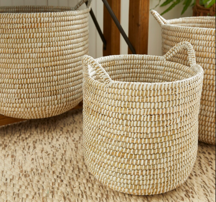 Rivergrass Round Basket - 13 Hub Lane   |  