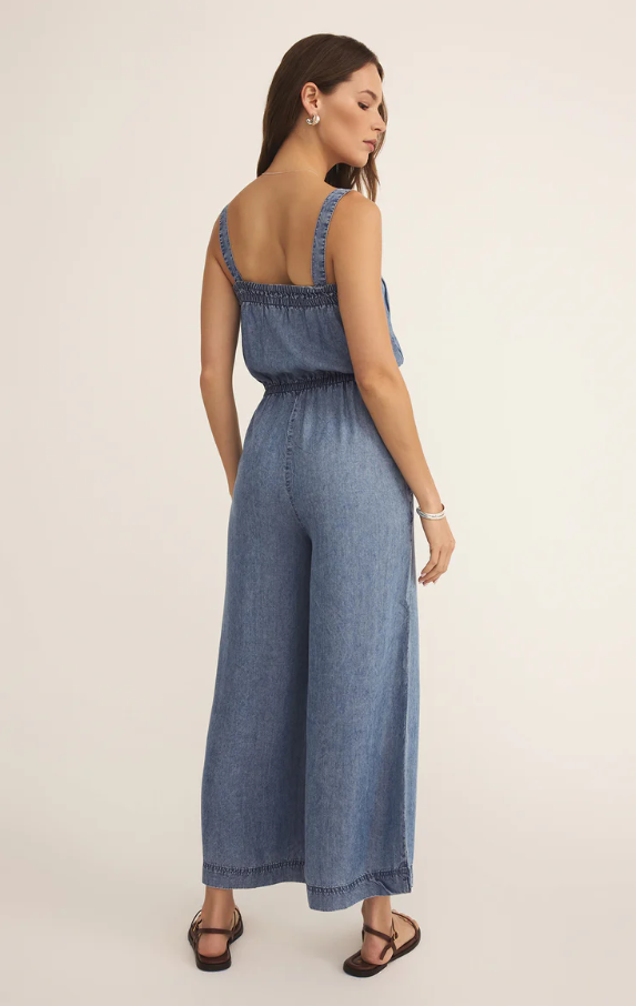 Solara Jumpsuit, Chambray - 13 Hub Lane   |  Jumpsuits