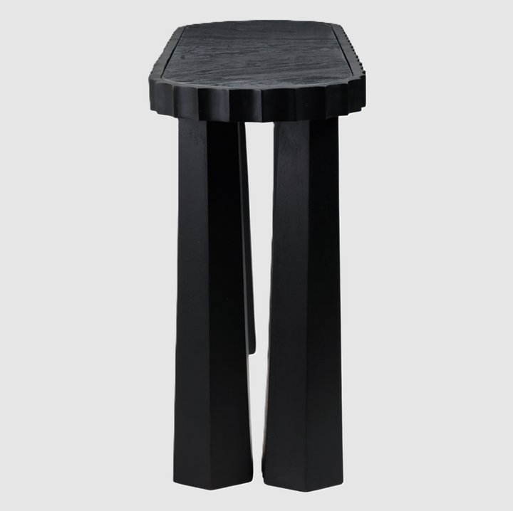 54" Luzia Metallic Marble Console Table - 13 Hub Lane   |  Console Tables