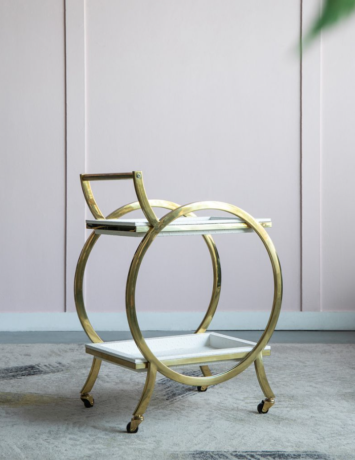 Quentin Bar Cart - 13 Hub Lane   |  Bar Carts