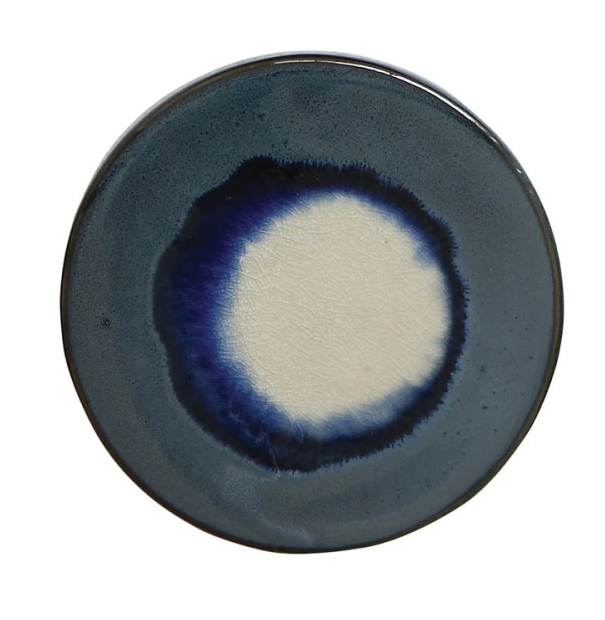 Stoneware Trivet, Reactive Glaze