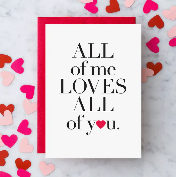 "All of Me Loves All of You" - 13 Hub Lane   |  