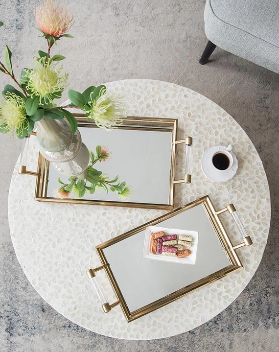 Mirror Decorative Tray