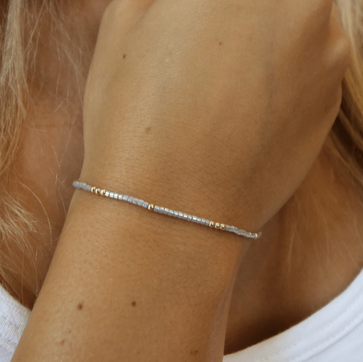 Newport Beaded Bracelet - 2mm - 13 Hub Lane   |  Beaded Bracelets