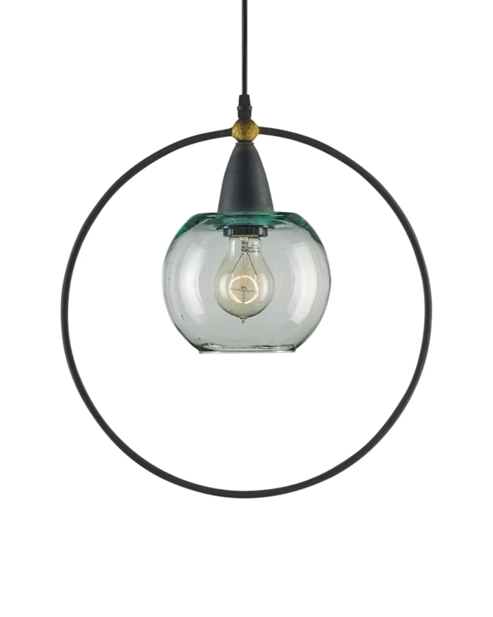 Moorsgate Black Pendant