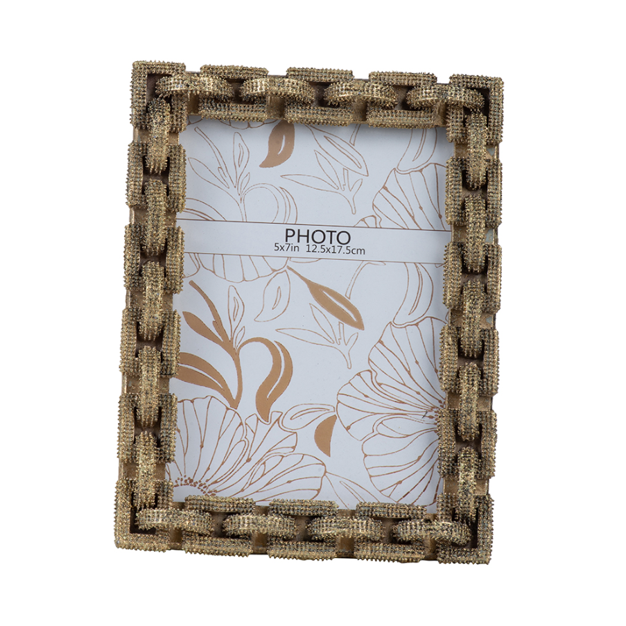 Textured Gold Frame - 13 Hub Lane   |  