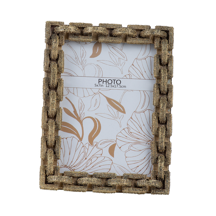 Textured Gold Frame - 13 Hub Lane   |  