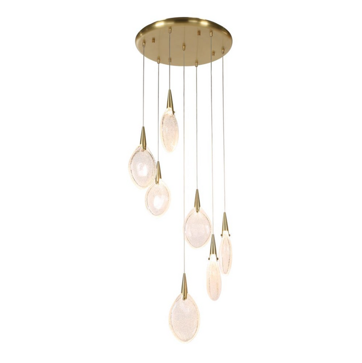 Deluge 7-Light LED Round Pendant