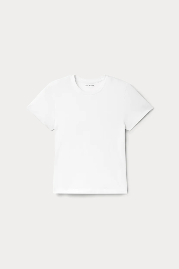 The Baby Tee, White