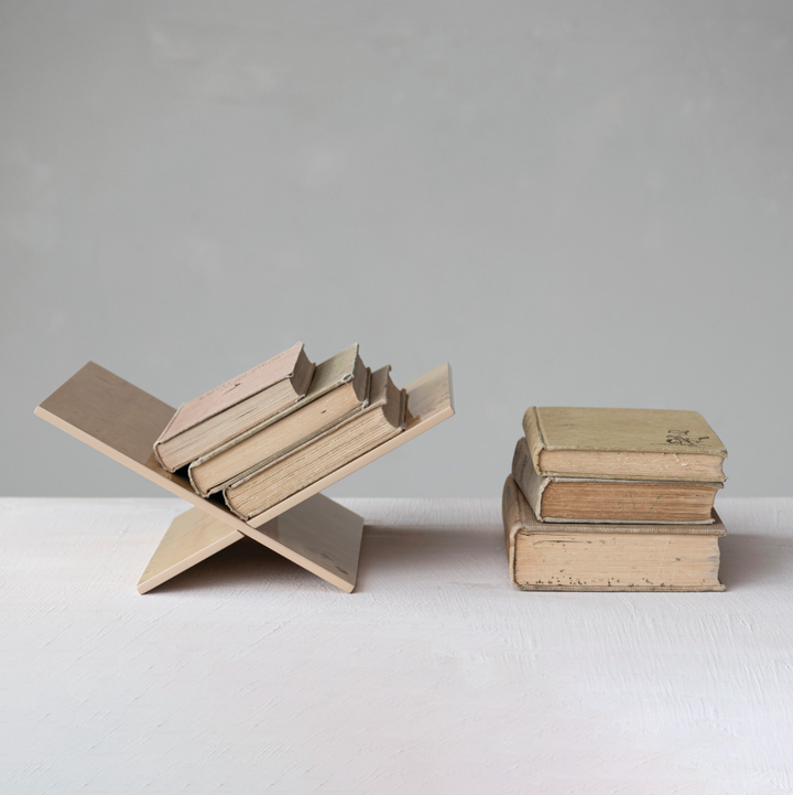 Burl Wood Bookstand