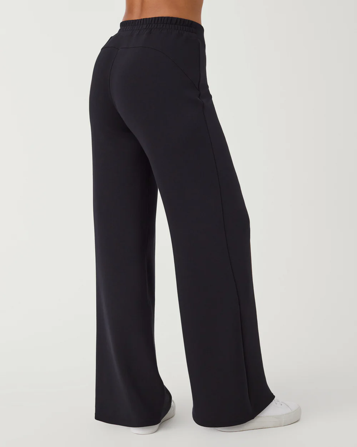 Spanx AirEssentials Wide Leg Pant, Very Black