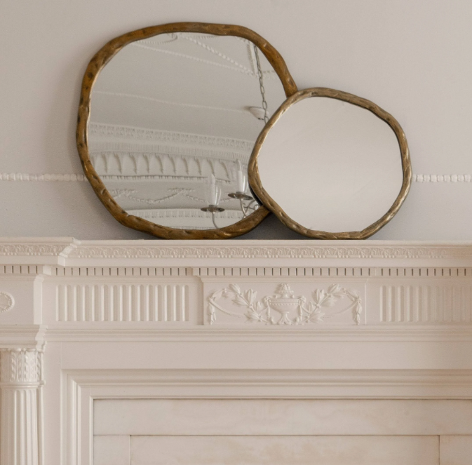 Foundry Mirror, Gold