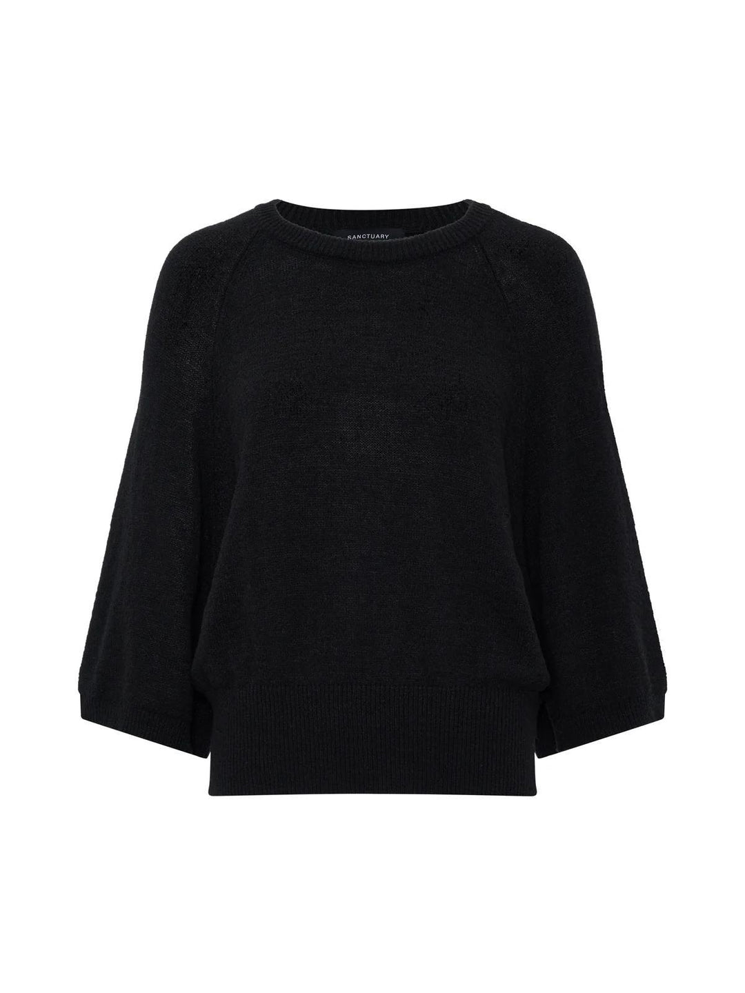 About Us Relaxed Pullover, Black