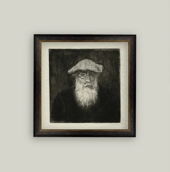 Self Portrait By Camille Pissarro - 13 Hub Lane   |  Small Wall Art