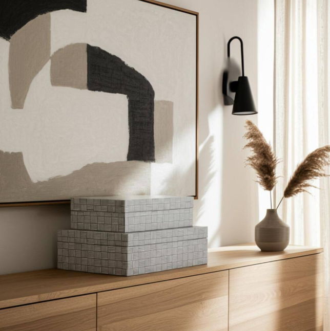 Checkerboard Etched Box - 13 Hub Lane   |  Resin Boxes