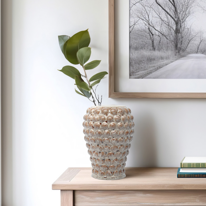 Atakora Small Vase, Bronze - 13 Hub Lane   |  Stoneware Vases