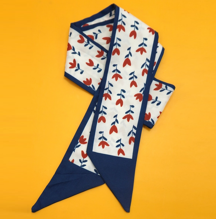 Tulip Twilly Scarf - 13 Hub Lane   |  Skinny Scarves