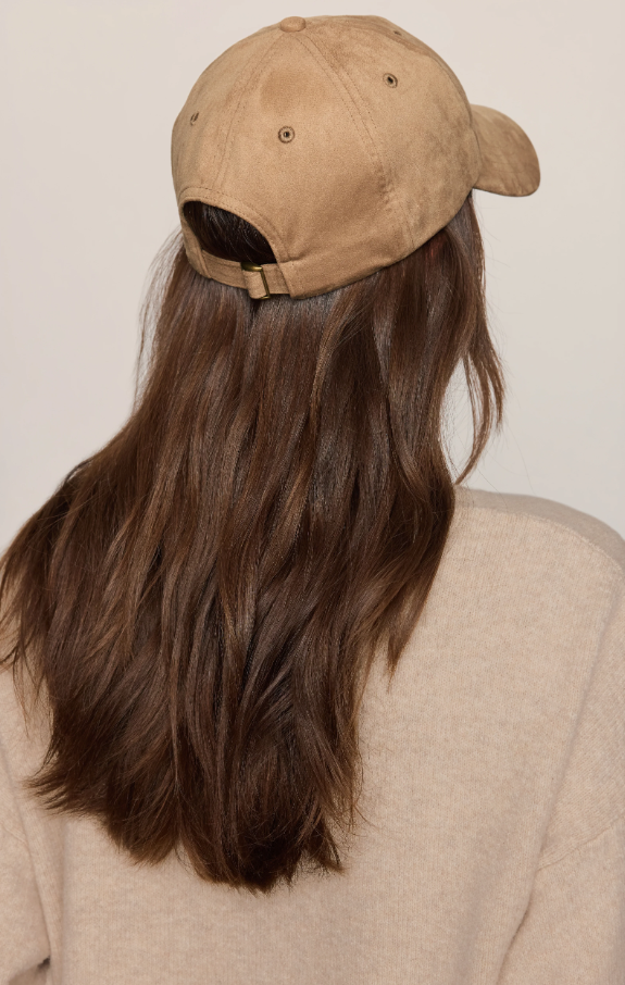 Outpost Faux Suede Hat, Light Sand