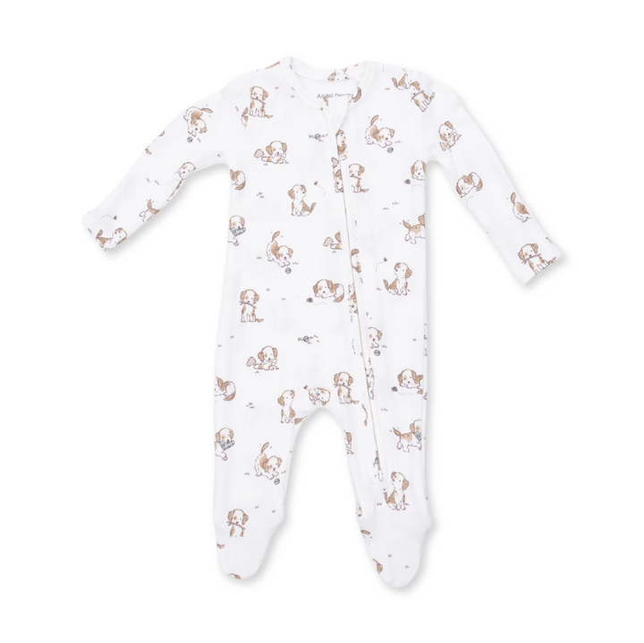 Explorer Puppy Blue - 2 Way Zipper Footie