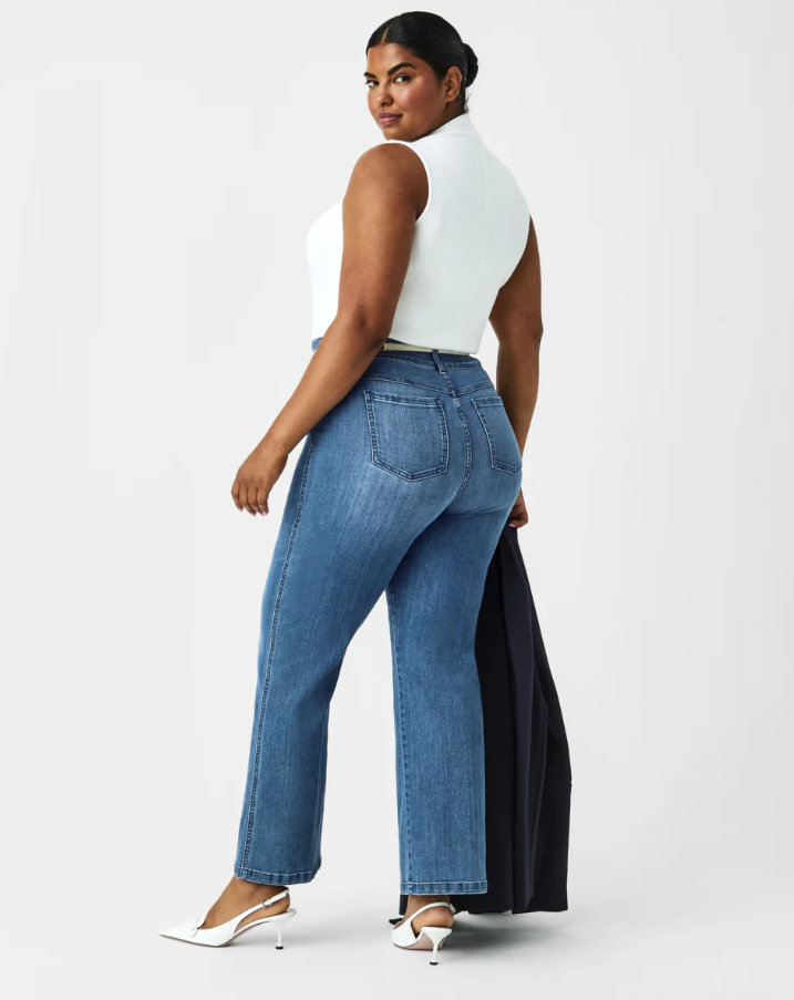 SPANXshape™ EveryWear Kick Flare Jeans, Vintage Indigo