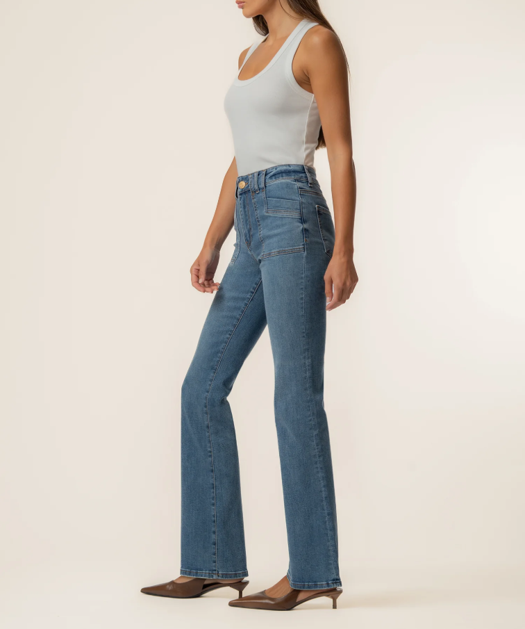 Kut From the Kloth Stella High Rise Flare, Wish
